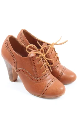 Halbschuhe> Schnürschuhe Größe 36 hellorange