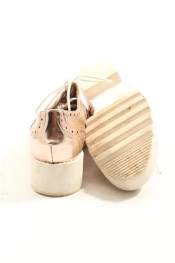 Halbschuhe> Schnürschuhe Größe 37 goldfarben