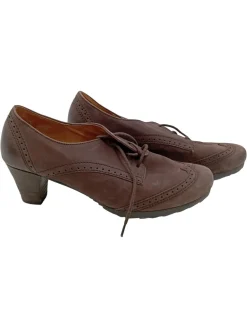 Halbschuhe>Gabor Schnürschuhe Größe 39 braun