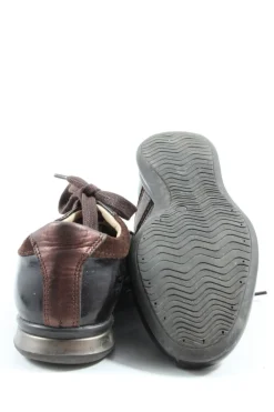 Halbschuhe>Navy Boot Schnürschuhe Größe 37 braun