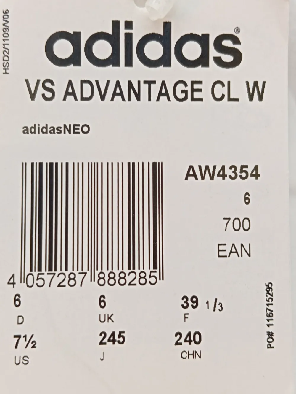 Sneaker>Adidas Schnürsneaker Größe 39 weiß