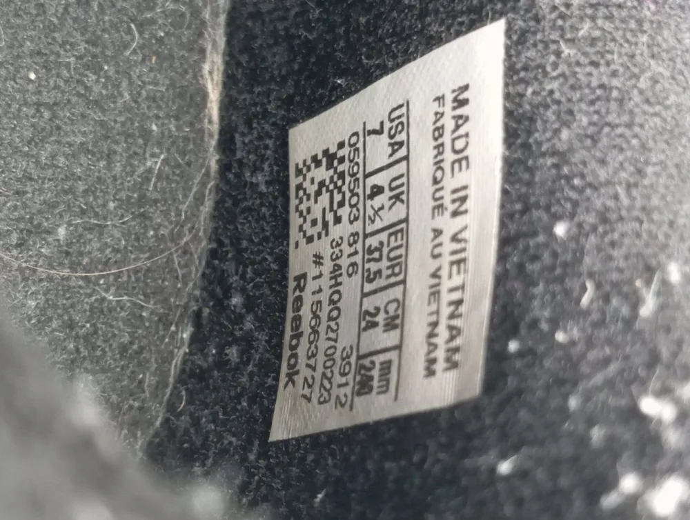 Schnürsneaker Größe 37,5-Reebok Hot