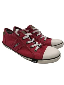 Sneaker>Mustang Schnürsneaker Größe 40 rot