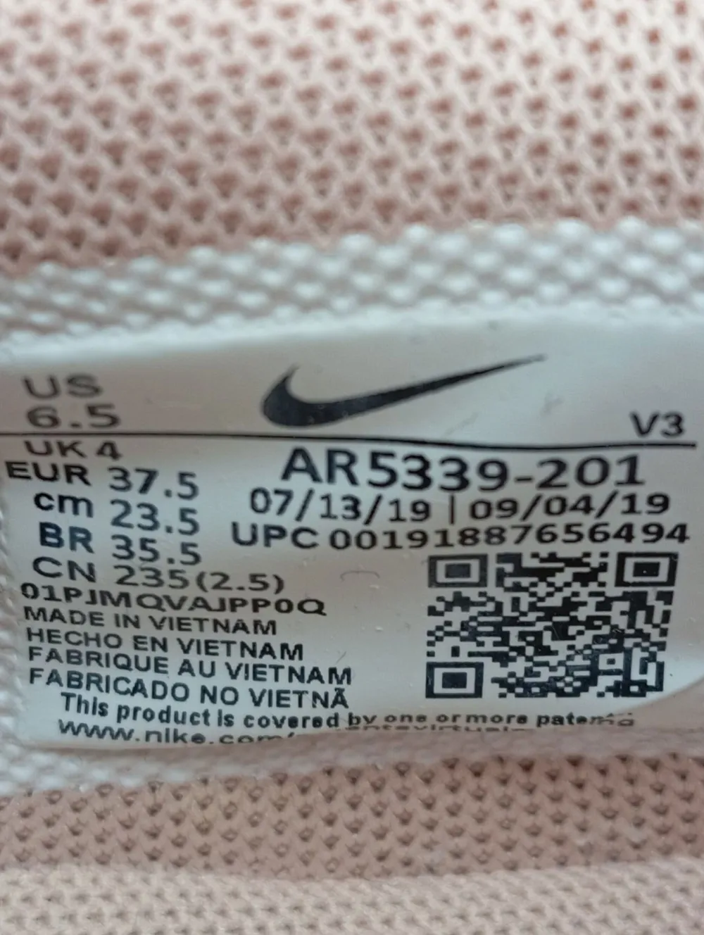 Schnürsneaker Größe 37,5-Nike Discount