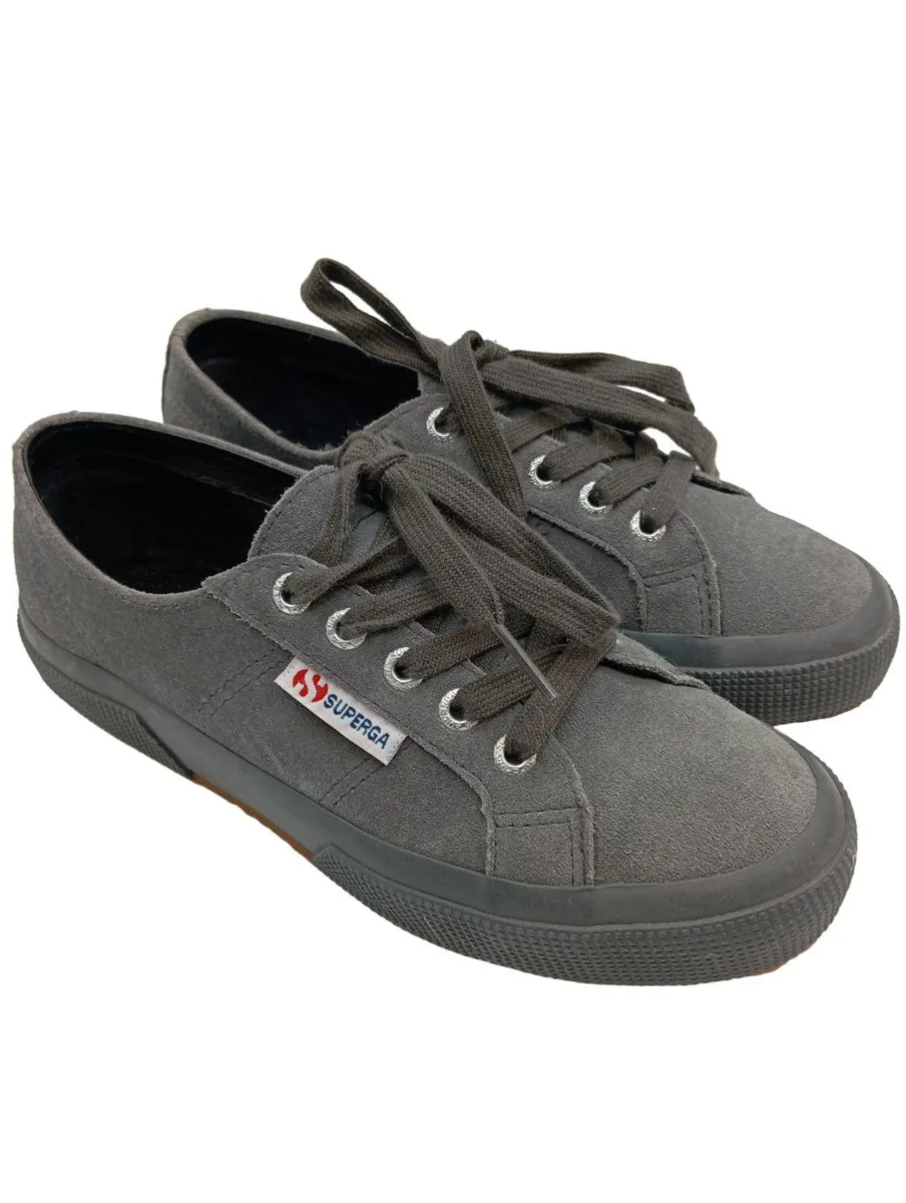 Sneaker>Superga Schnürsneaker Größe 35 hellgrau