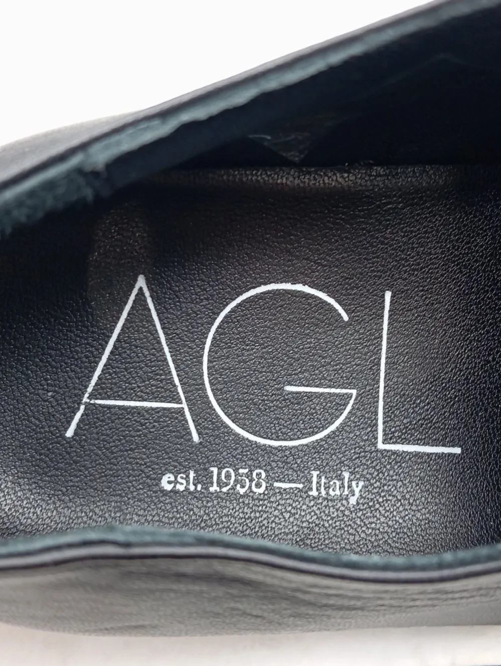 Sneaker>AGL Schnürsneaker Größe 38,5 schwarz