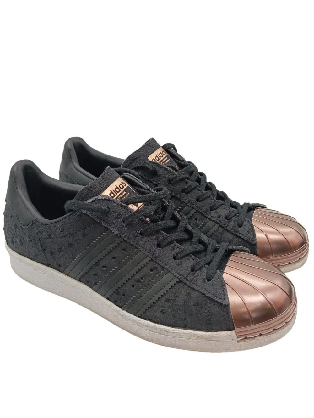 Sneaker>Adidas Schnürsneaker Größe 38 schwarzgoldfarben