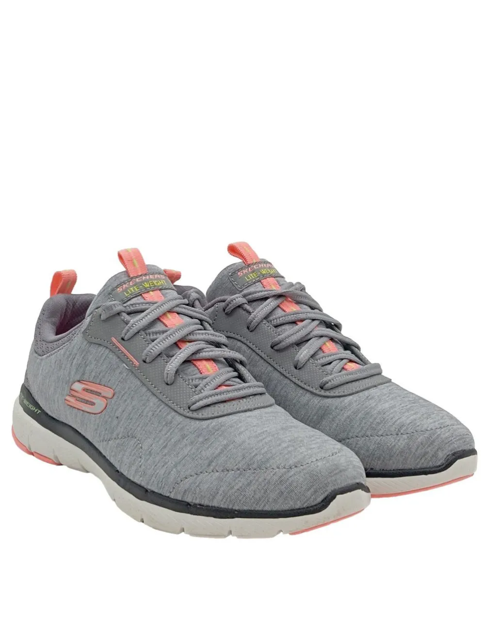 Sneaker>Skechers Schnürsneaker Größe 36 hellgrau