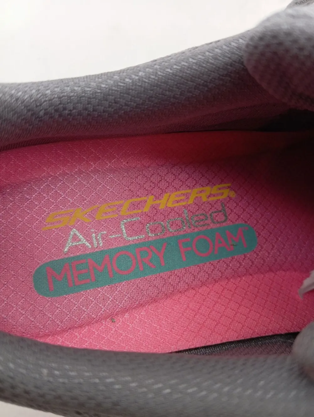 Sneaker>Skechers Schnürsneaker Größe 36 hellgrau