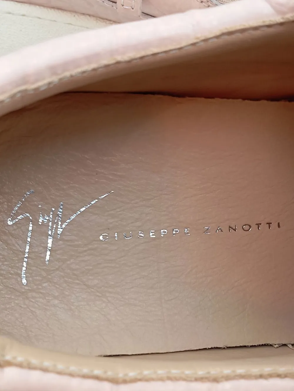 Sneaker>Giuseppe zanotti Schnürsneaker Größe 42 altrosa