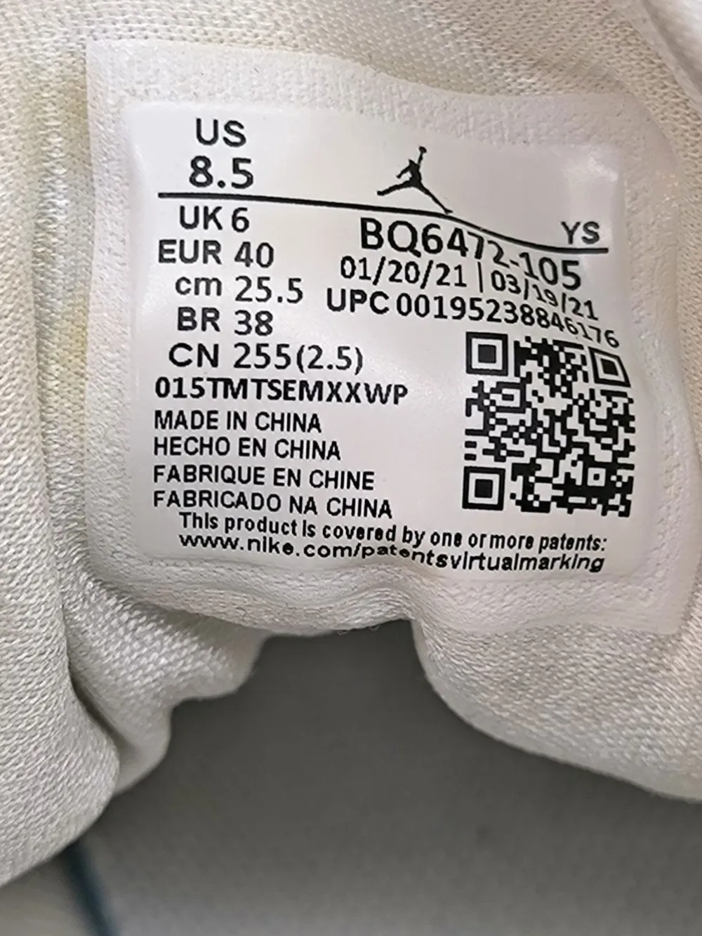 Schnürsneaker Größe 40-Nike New