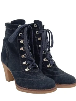 Stiefeletten>Esprit Schnür-Stiefeletten Größe 37 blau