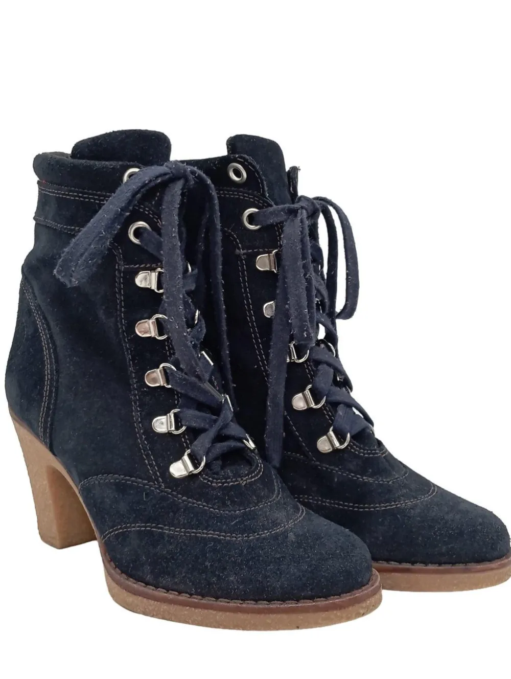 Stiefeletten>Esprit Schnür-Stiefeletten Größe 37 blau