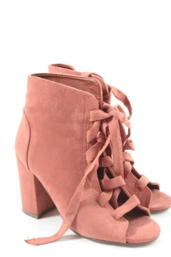 Stiefeletten>JustFab Schnür-Stiefeletten Größe 37 pink