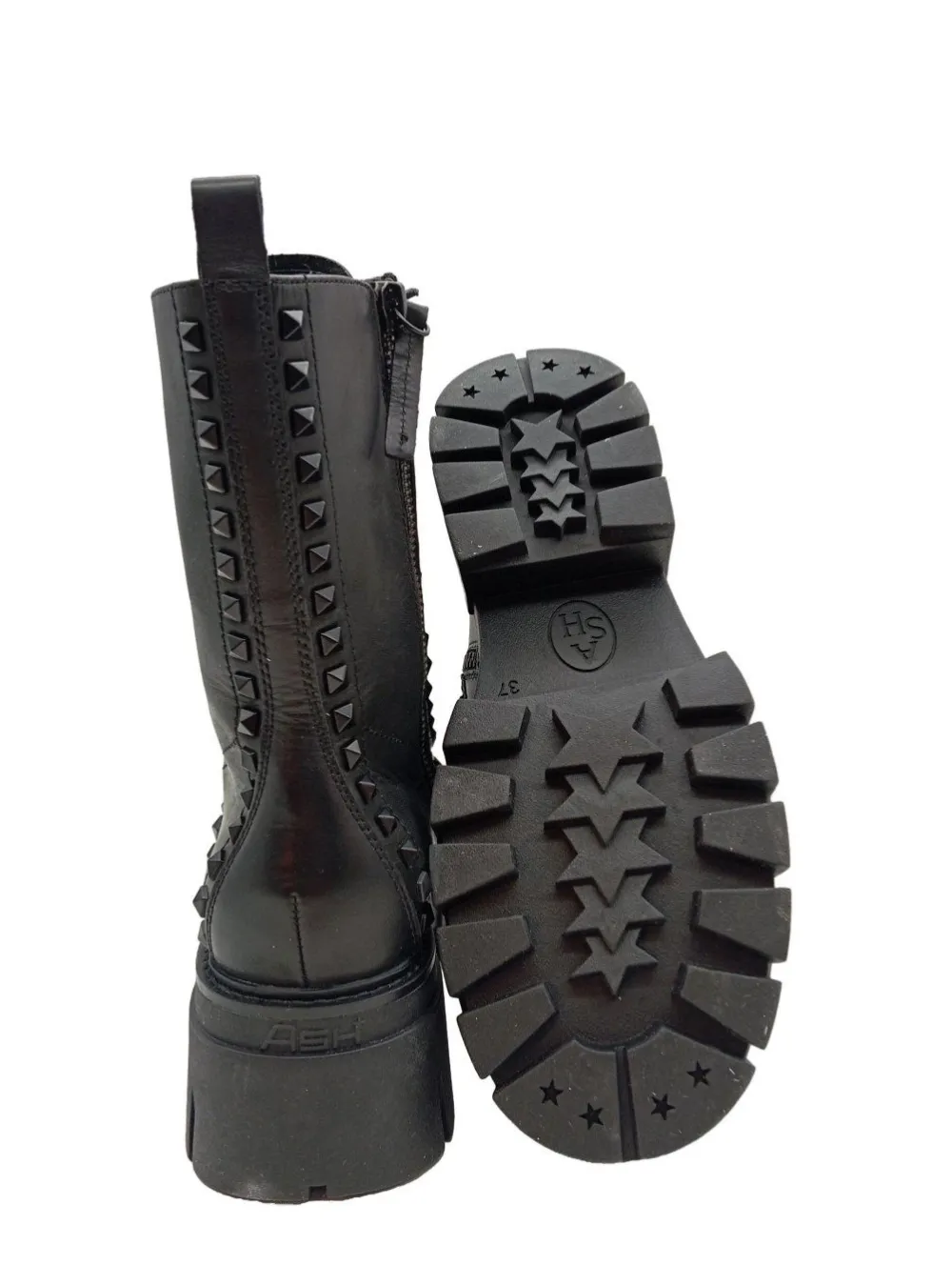 Stiefeletten>Ash Schnür-Stiefeletten Größe 37 schwarz