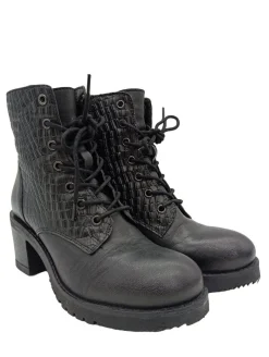 Schnür-Stiefeletten Größe 37-Cafe Moda Sale