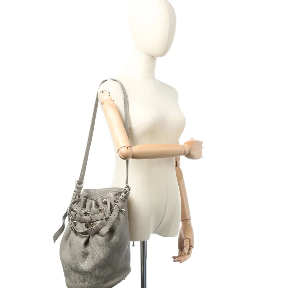 Schultertaschen>Alexander Wang Schultertasche grau