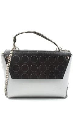 Schultertaschen> Schultertasche weißschwarz