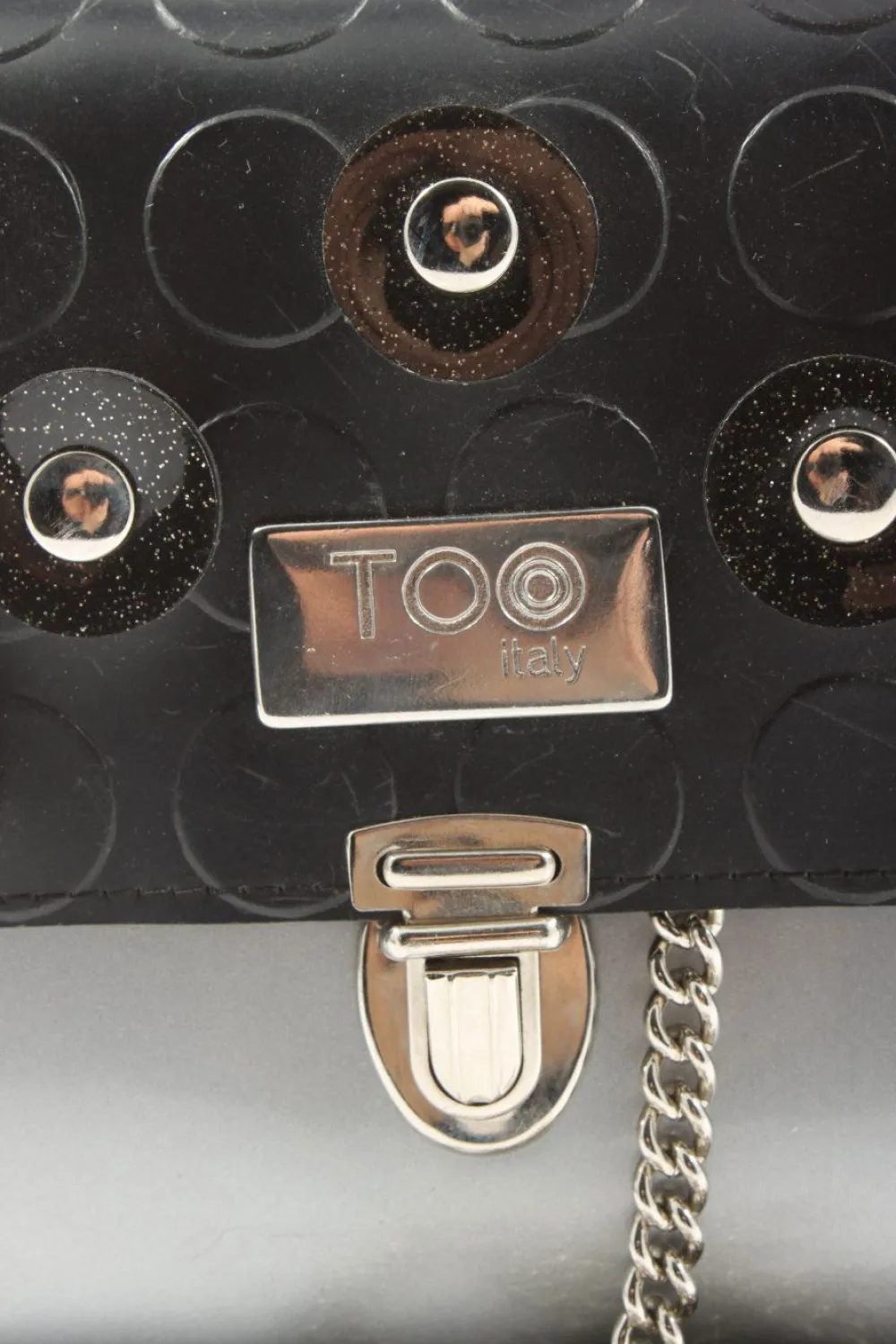 Schultertaschen> Schultertasche weißschwarz