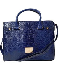 Schultertaschen>Alfredo Pauly Schultertasche blau