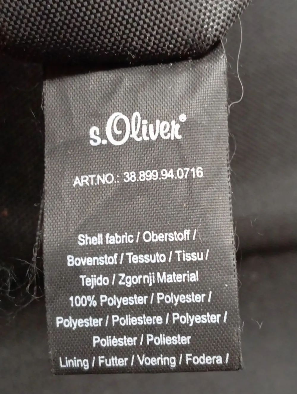 Schultertaschen>s.Oliver Schultertasche schwarz