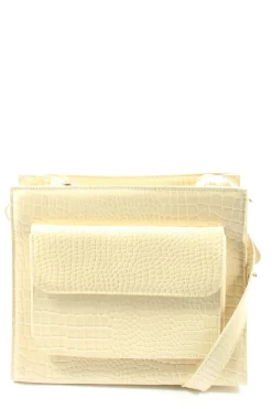 Schultertaschen>HVISK Schultertasche creme