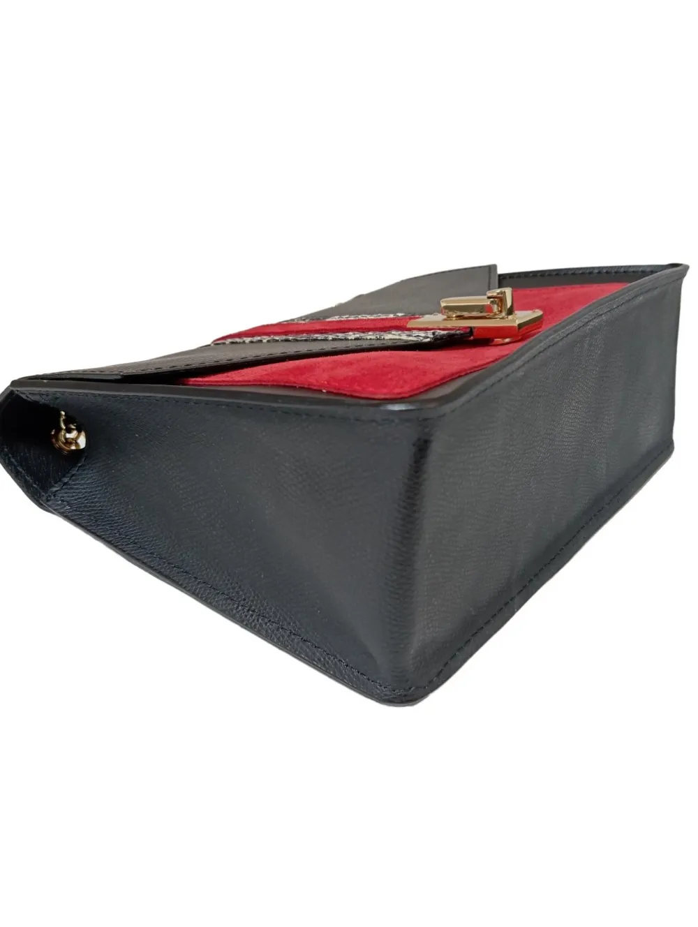 Schultertaschen>Etincelle Couture Schultertasche rotschwarz