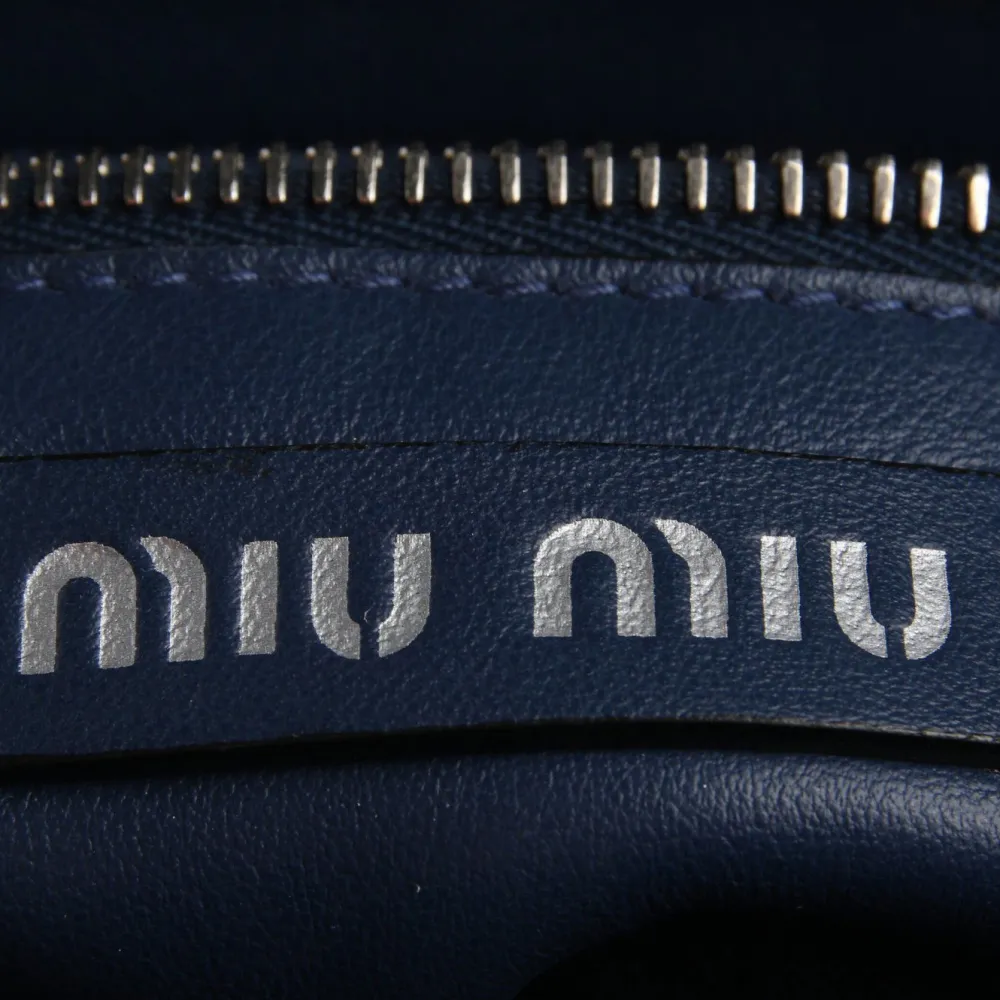 Schultertaschen>Miu Miu Schultertasche blau