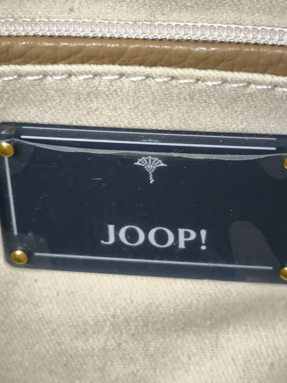 Schultertaschen>Joop! Schultertasche sandbraun