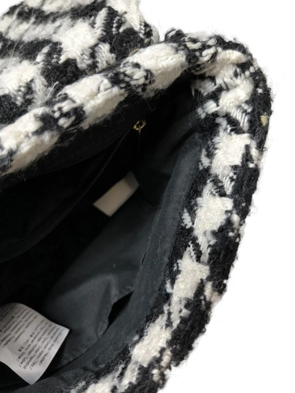 Schultertaschen>Gina Tricot Schultertasche schwarzwollweiß