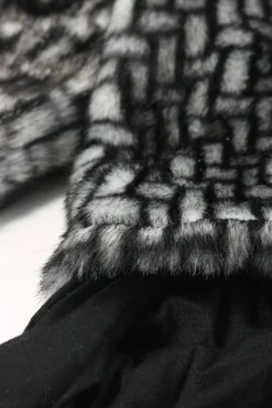 Tücher>Tuzzi Schultertuch schwarzweiß