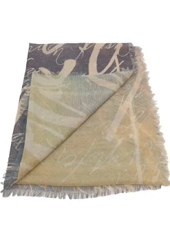 Tücher>Bianca Schultertuch wollweißhellgrau