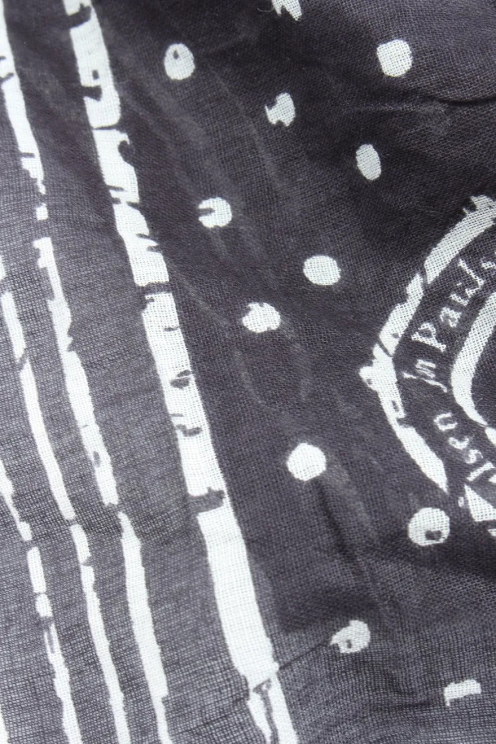 Tücher>appetizer Schultertuch schwarzweiß