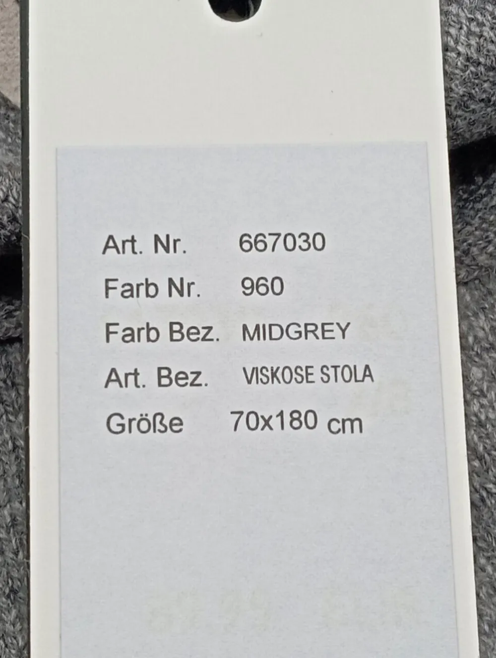 Tücher>Fraas Schultertuch hellgrau