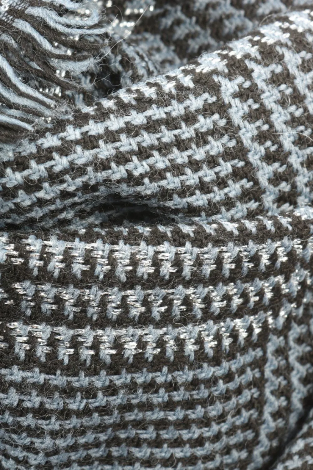 Tücher>Alba Moda Schultertuch schwarzhellgrau