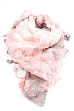 Tücher>Pieces Schultertuch pinkhellgrau