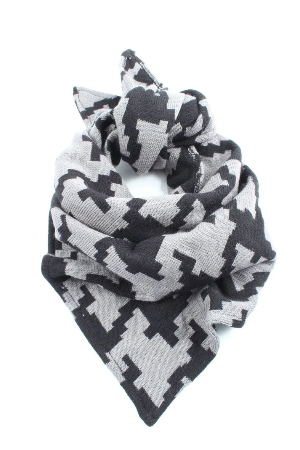 Tücher>Heine Schultertuch hellgrauschwarz