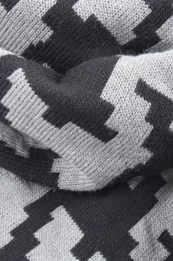 Tücher>Heine Schultertuch hellgrauschwarz