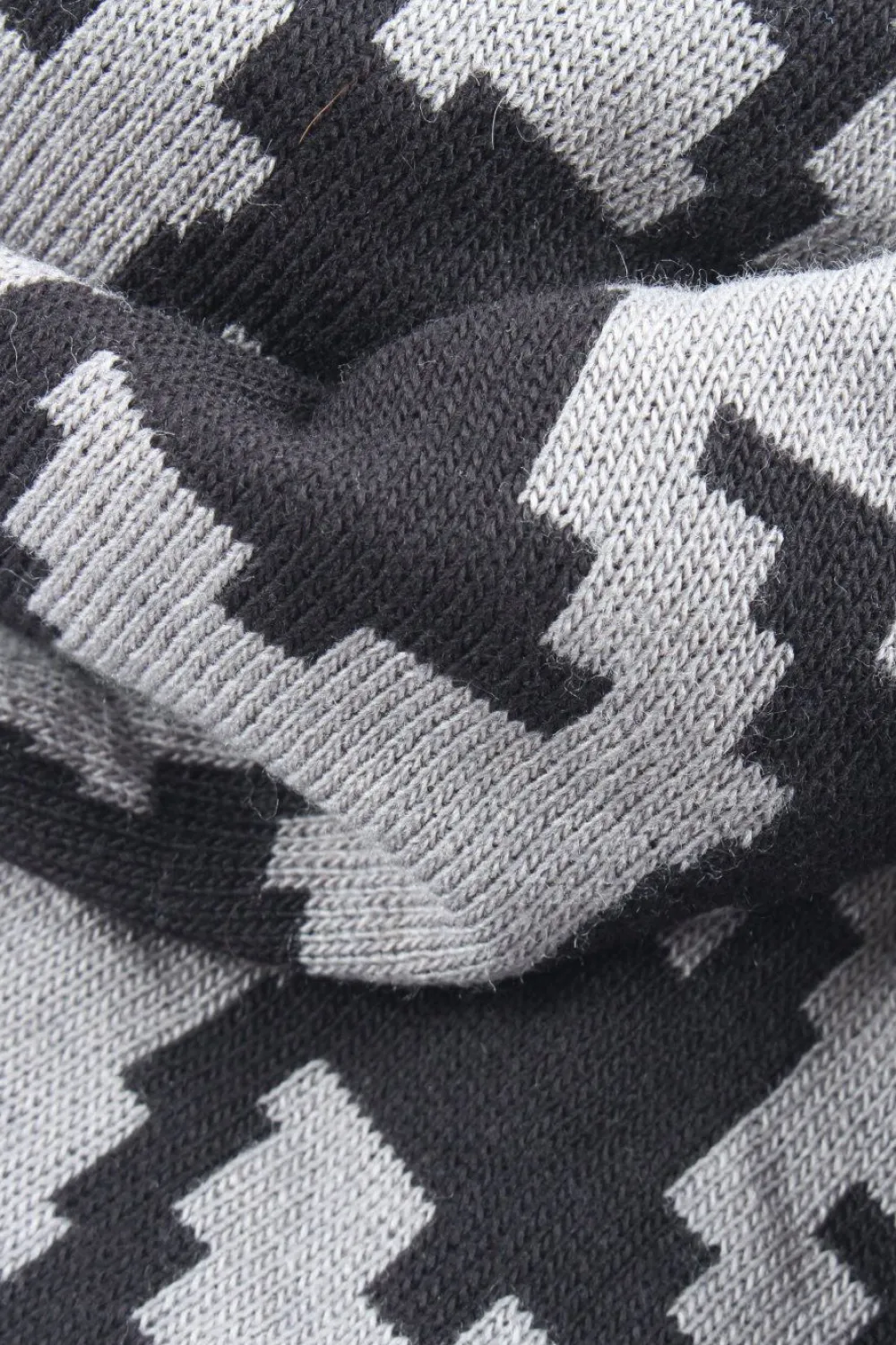 Tücher>Heine Schultertuch hellgrauschwarz