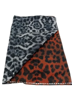 Tücher>maloo Schultertuch rothellgrau