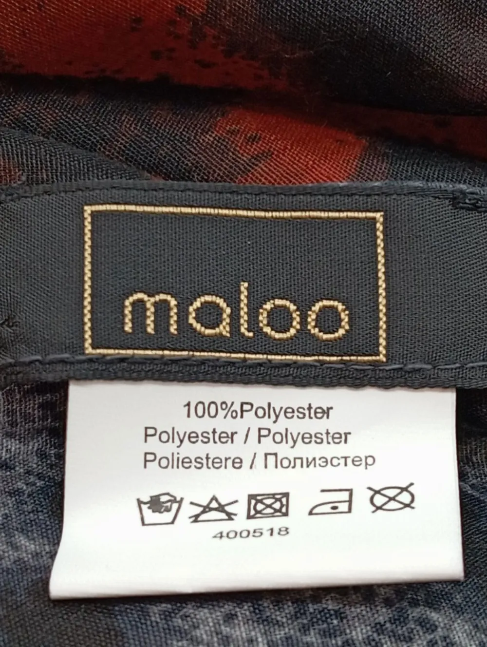 Tücher>maloo Schultertuch rothellgrau