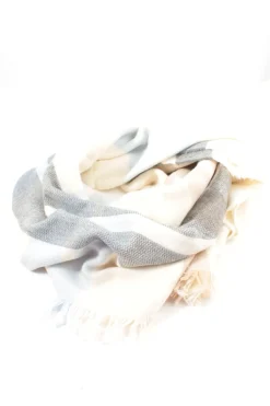 Tücher>collection pimkie Schultertuch hellgrauwollweiß