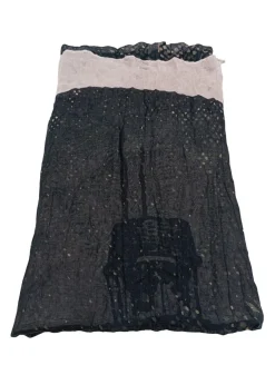 Tücher>Jones Schultertuch wollweißschwarz