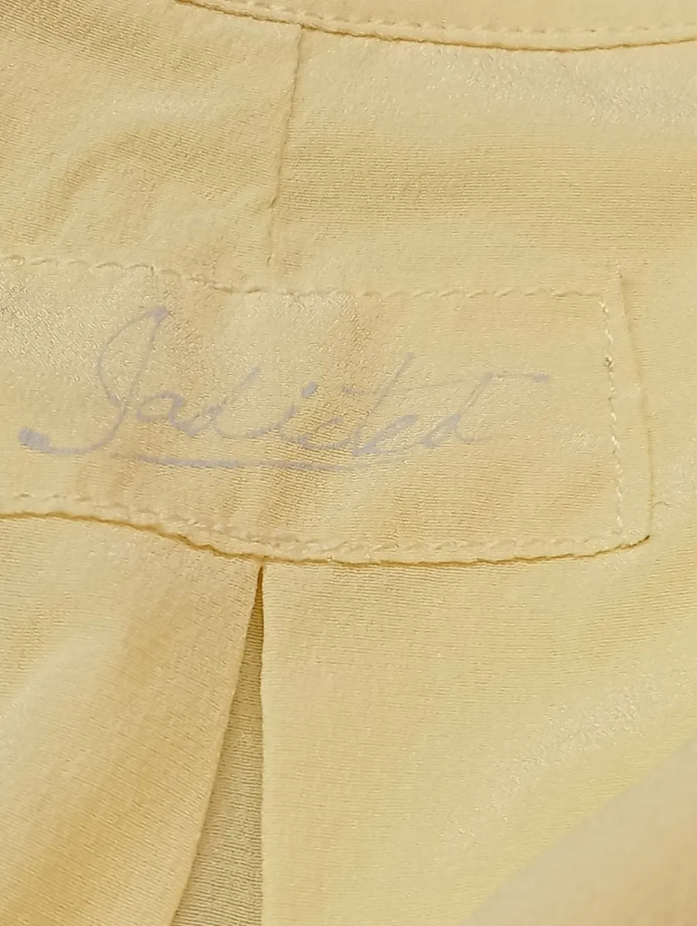 Blusen>Jadicted Seidenbluse Größe 36 blassgelb