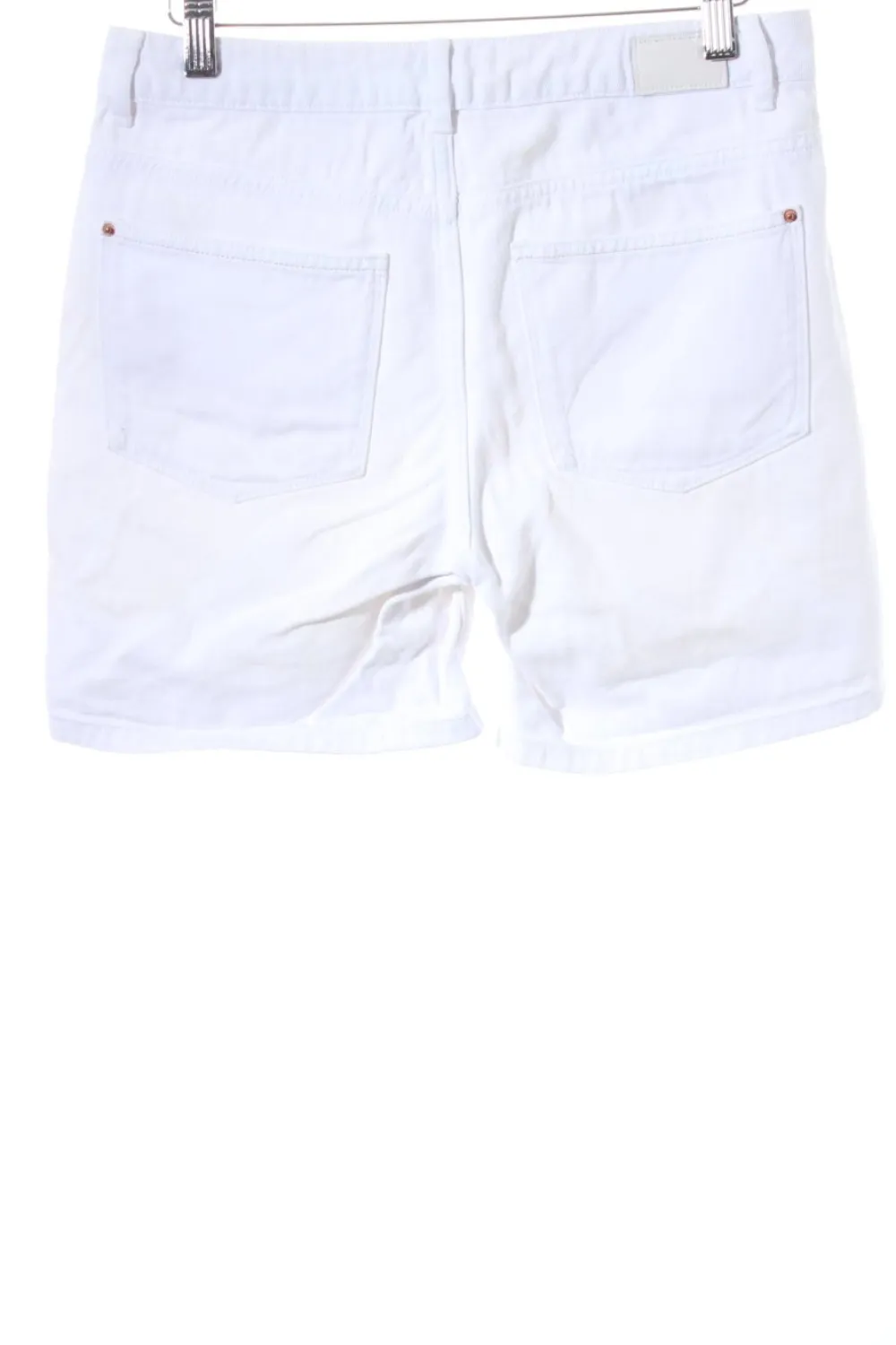 Hosen>Zara Basic Shorts Größe 34 hellbeige