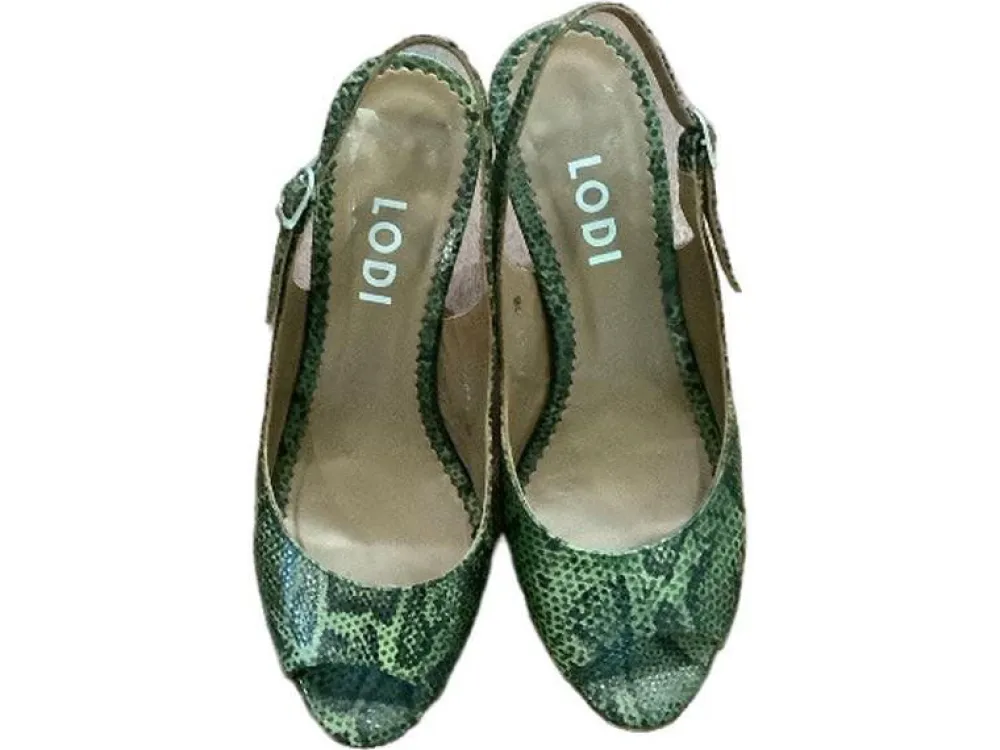 Ballerinas> Slingback Ballerinas Größe 38 grün