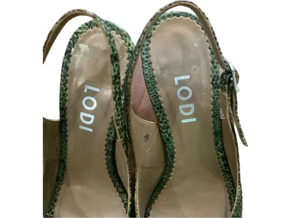 Ballerinas> Slingback Ballerinas Größe 38 grün