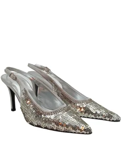 Pumps>Apart Slingback-Pumps Größe 36 silberfarben