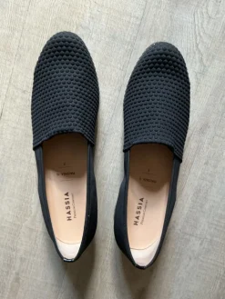 Businessschuhe> Slipper Größe 42 blau