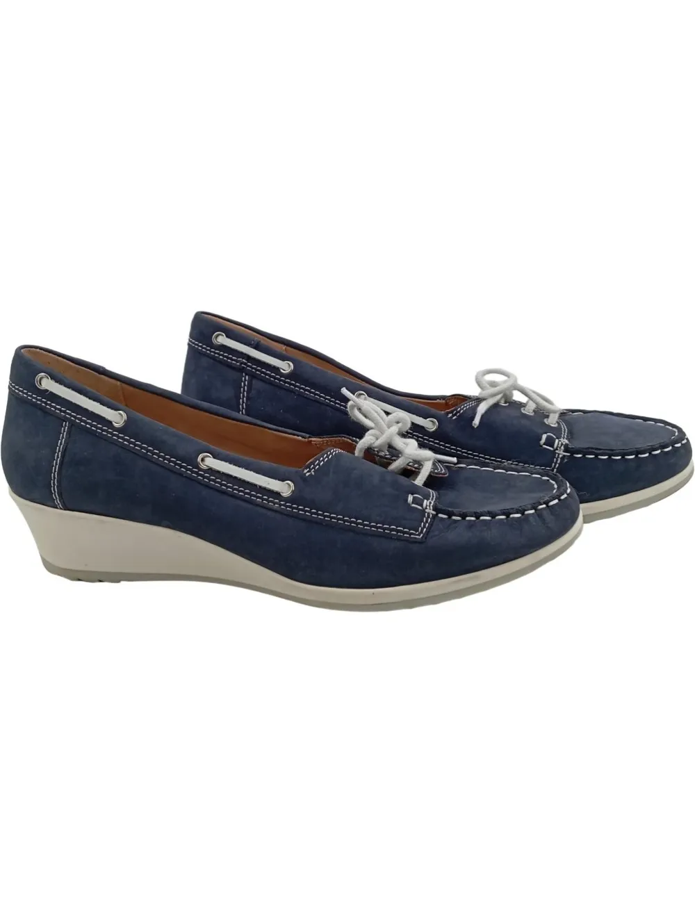 Businessschuhe> Slipper Größe 41 blau